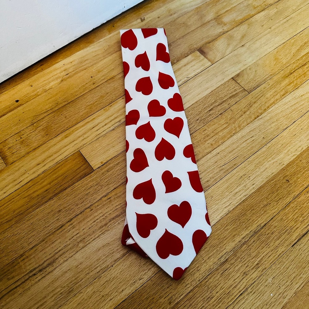 Vintage Italian Heart Tie